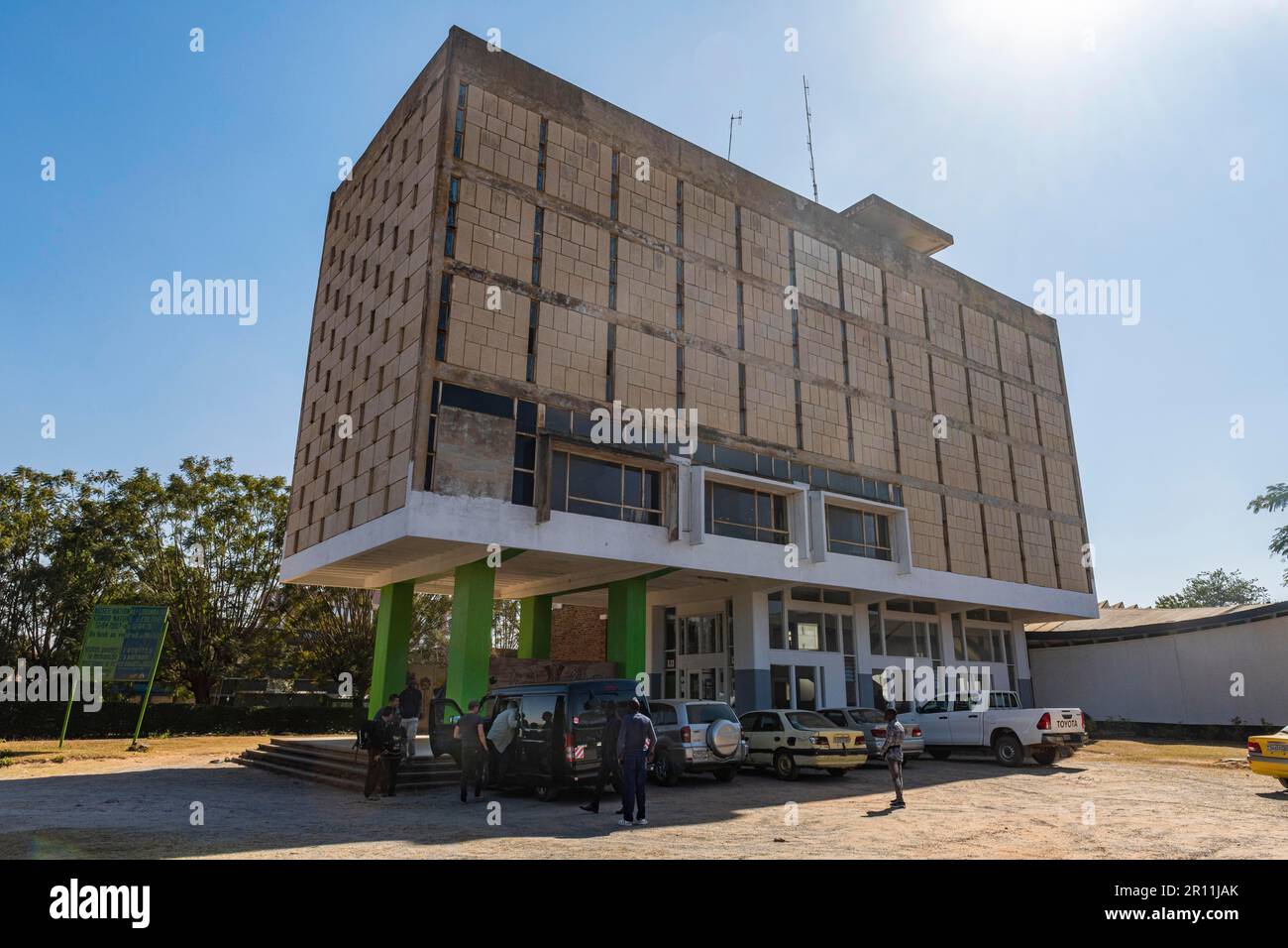 Nationalmuseum, Lubumbashi, DR Kongo Stockfoto