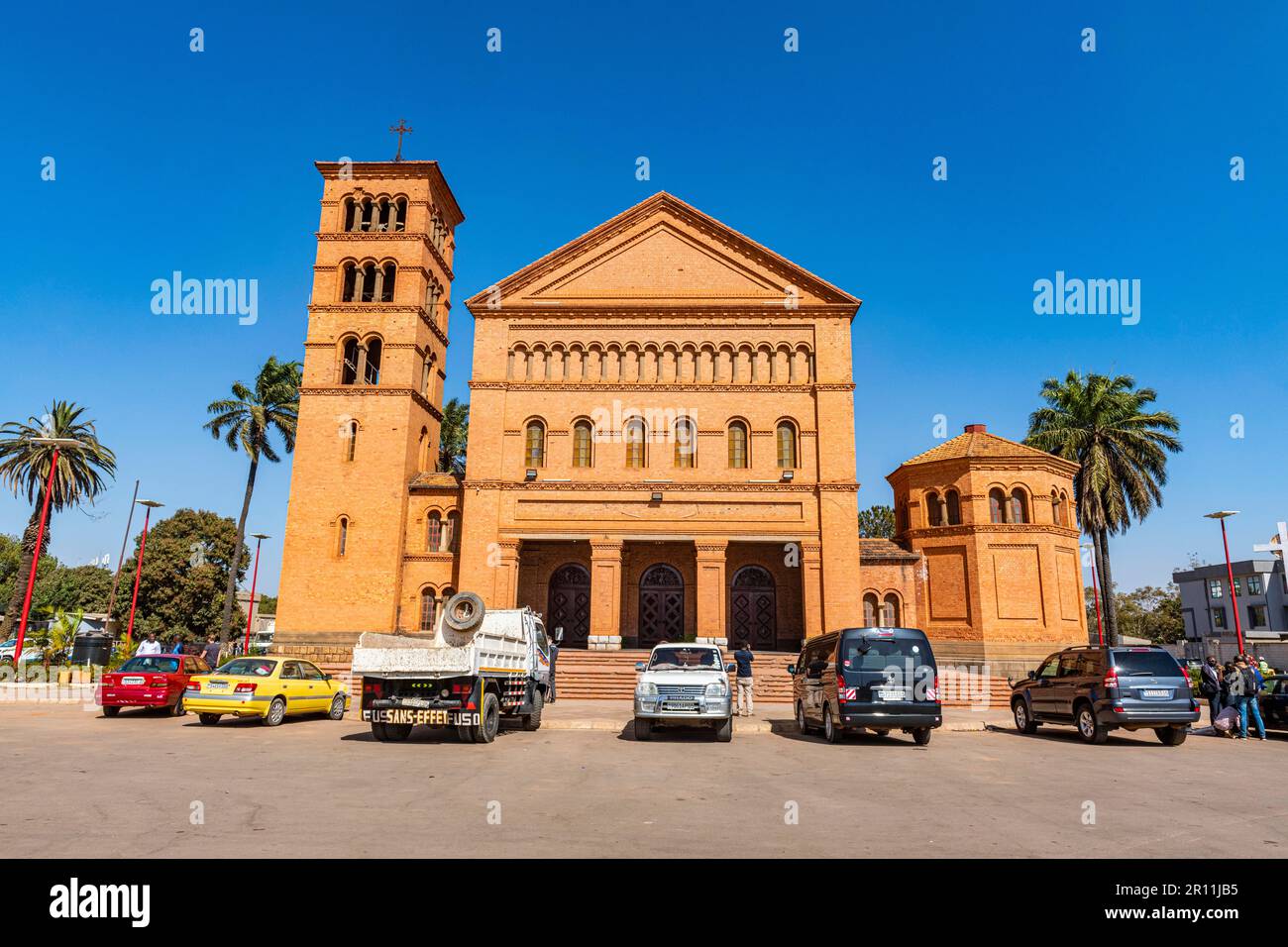 Sts. Peter-und-Paul-Kathedrale von Lubumbashi, DR Kongo Stockfoto