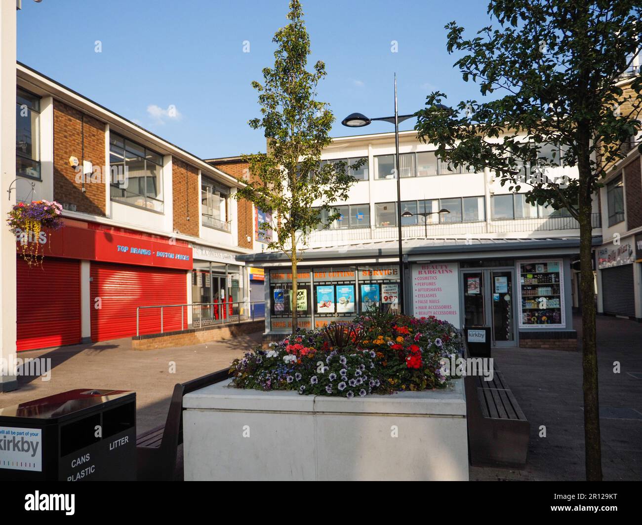 Stadtzentrum Von Kirkby. Merseyside UK Stockfoto