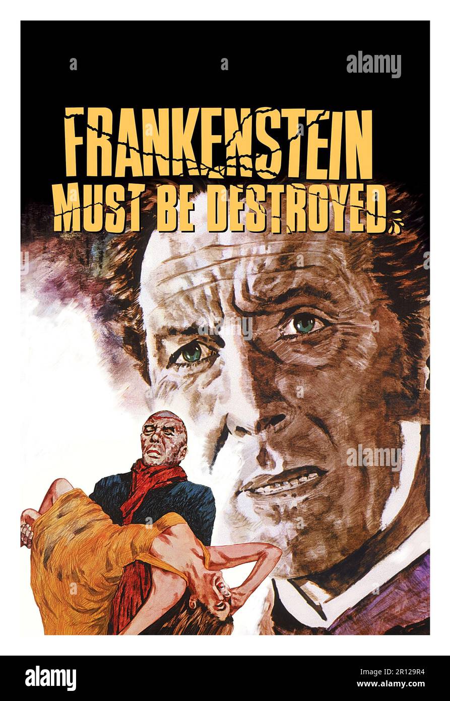 PETER CUSHING in FRANKENSTEIN MUSS VERNICHTET WERDEN (1969), Regie TERENCE FISHER. Kredit: HAMMER/WARNER BROTHERS/Album Stockfoto