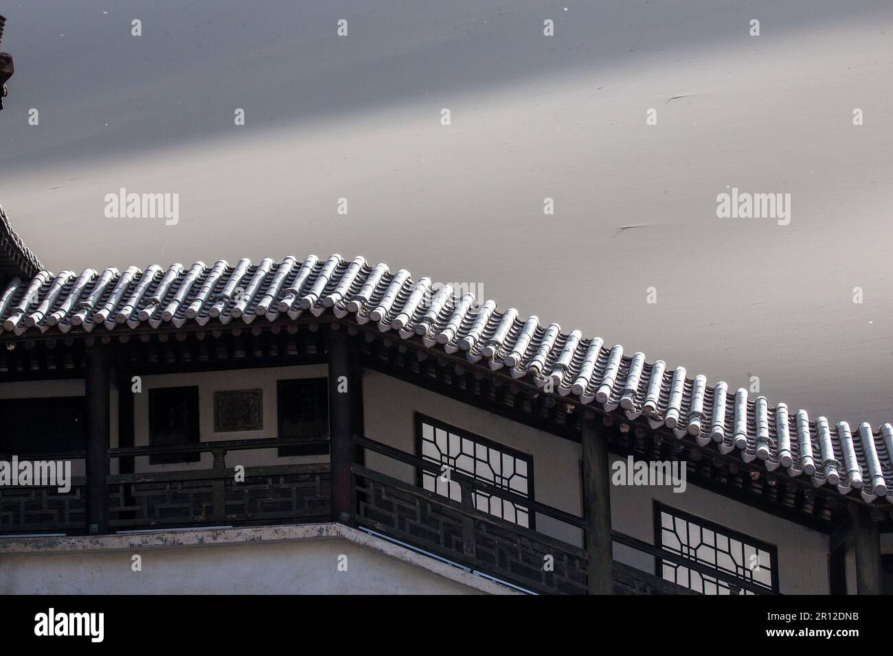 Tor zu einer Wüste Stockfoto