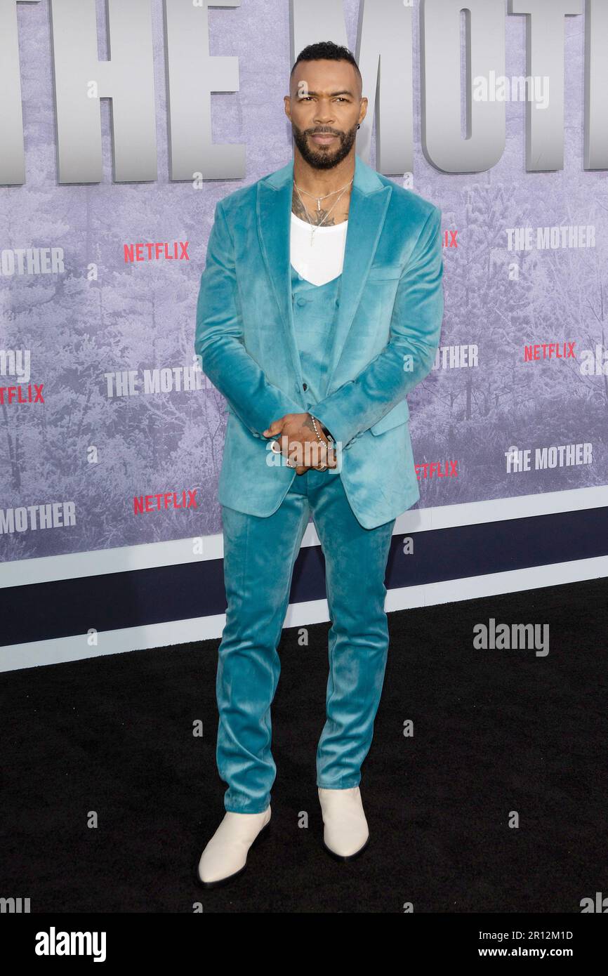 10. Mai 2023, Los Angeles, Kalifornien, USA: LOS ANGELES, KALIFORNIEN - 10. MAI 2023: Omari Hardwick bei der Premiere von Netflix's The Mother at the Regency Village Theater (Kreditbild: © Nina Prommer/ZUMA Press Wire) NUR REDAKTIONELLE VERWENDUNG! Nicht für den kommerziellen GEBRAUCH! Stockfoto