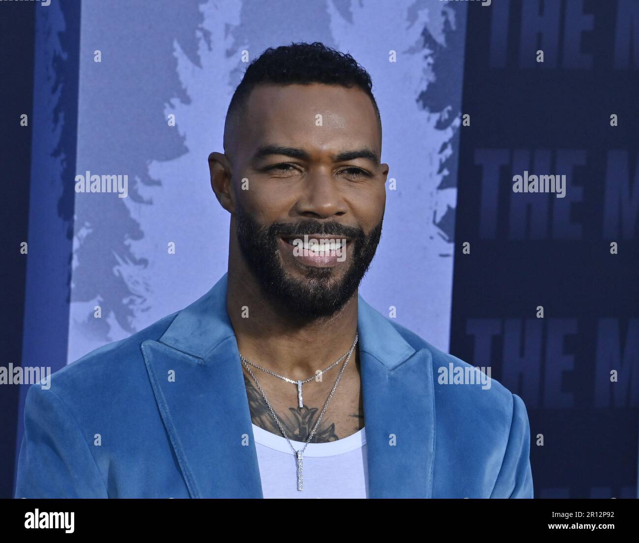 Los Angeles, Usa. 10. Mai 2023. Los Angeles, USA, 10. Mai 2023. Das Schauspieler Omari Hardwick nimmt am Mittwoch, den 10. Mai 2023, an der Premiere des Filmthrillers „The Mother“ im Regency Village Theatre im Westwood-Bereich von Los Angeles Teil. Während er vor gefährlichen Angreifern flieht, kommt ein Attentäter aus seinem Versteck, um ihre Tochter zu beschützen, die sie früher im Leben verlassen hat. Foto: Jim Ruymen/UPI Credit: UPI/Alamy Live News Stockfoto