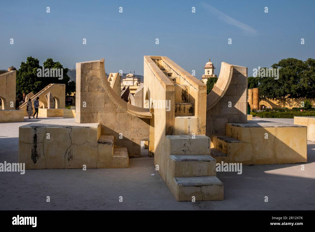 Instrument in Jantar Mantar, Jaipur, Rajasthan, Indien Stockfoto