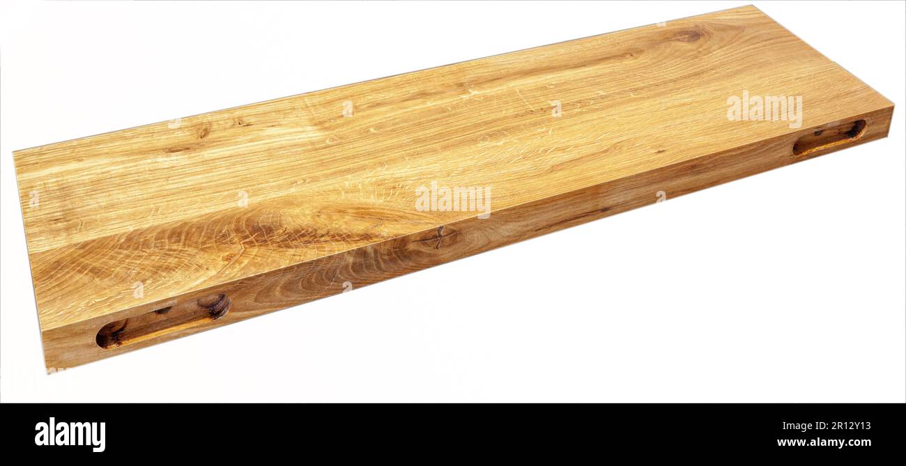 Möbel, verschiedene Arten von Holzmöbeln auf weißem Hintergrund für einen Online-Shop-Katalog Stockfoto