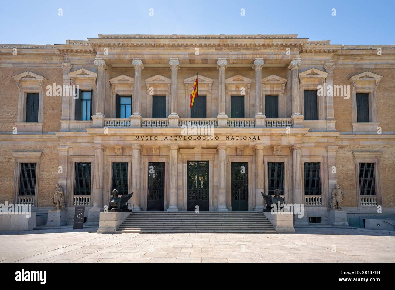Nationales Archäologisches Museum - Madrid, Spanien Stockfoto