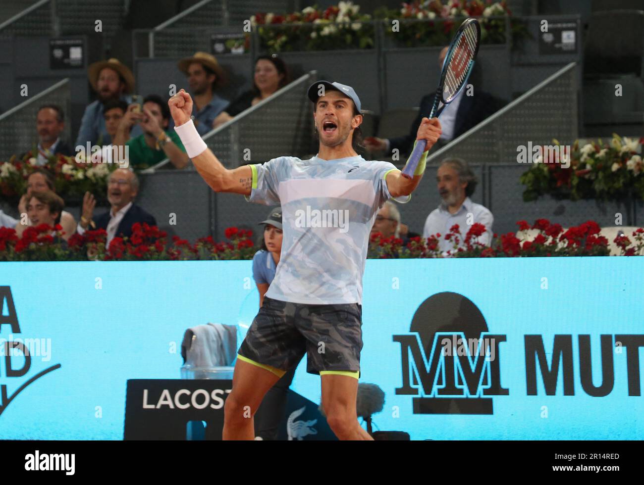 Borna Ćorić Von Kroatien Während Der Mutua Madrid Open 2023, ATP ...