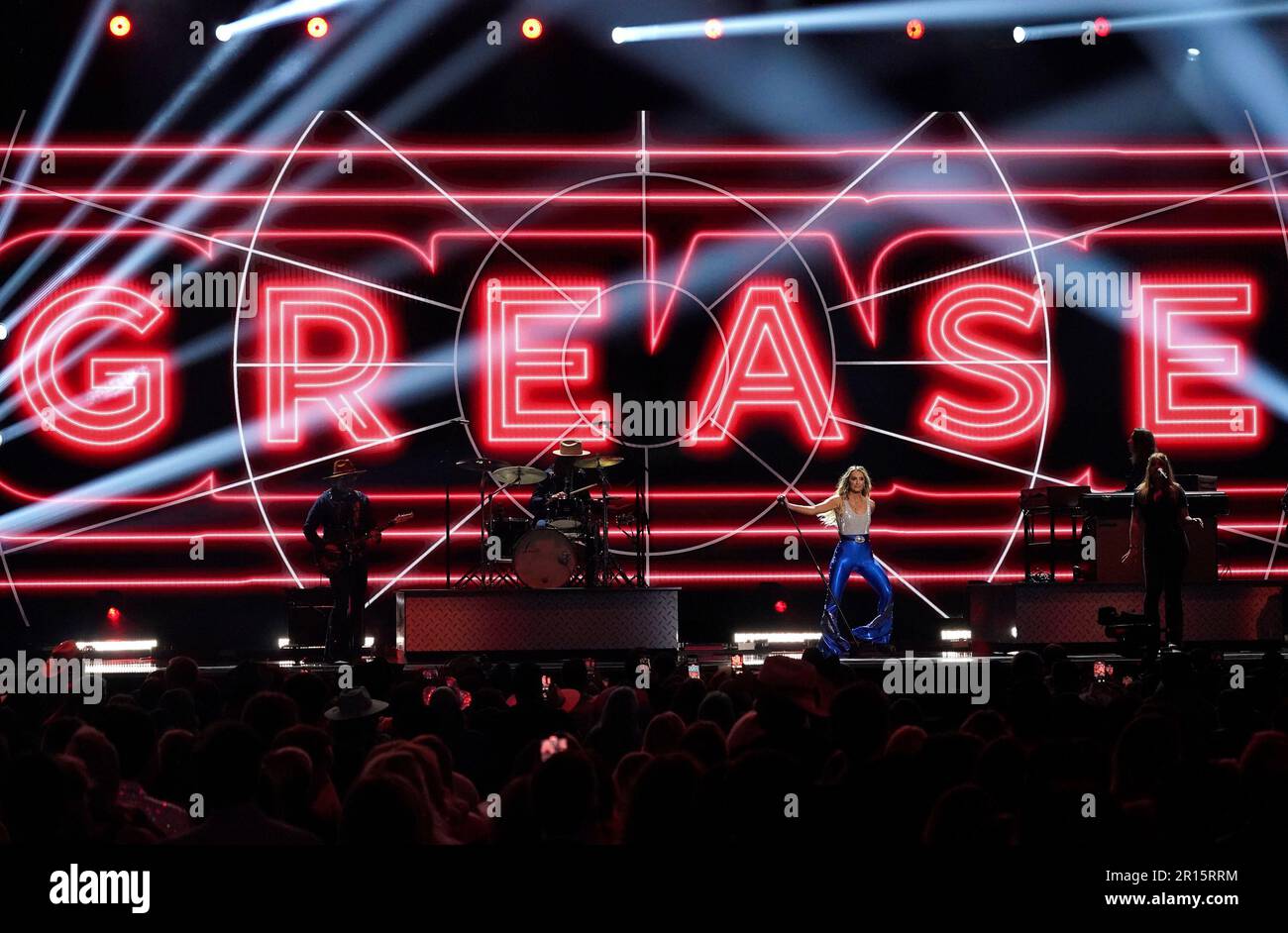 Lainey Wilson performs "Grease" at the 58th annual Academy of Country