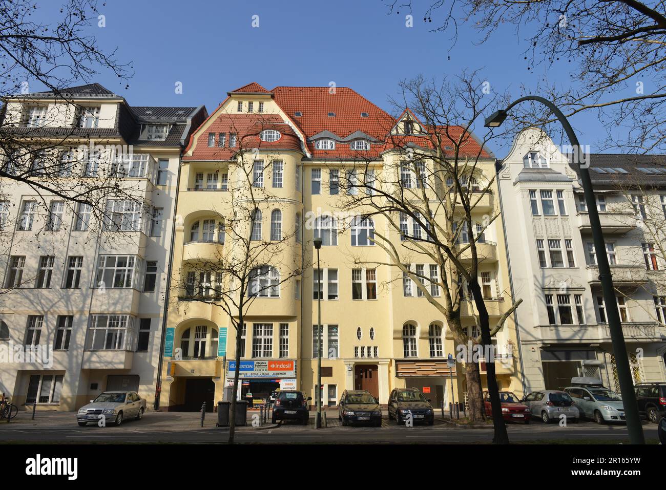 Kurt Tucholsky Residence, Bundesallee 79, Friedenau, Berlin, Deutschland Stockfoto