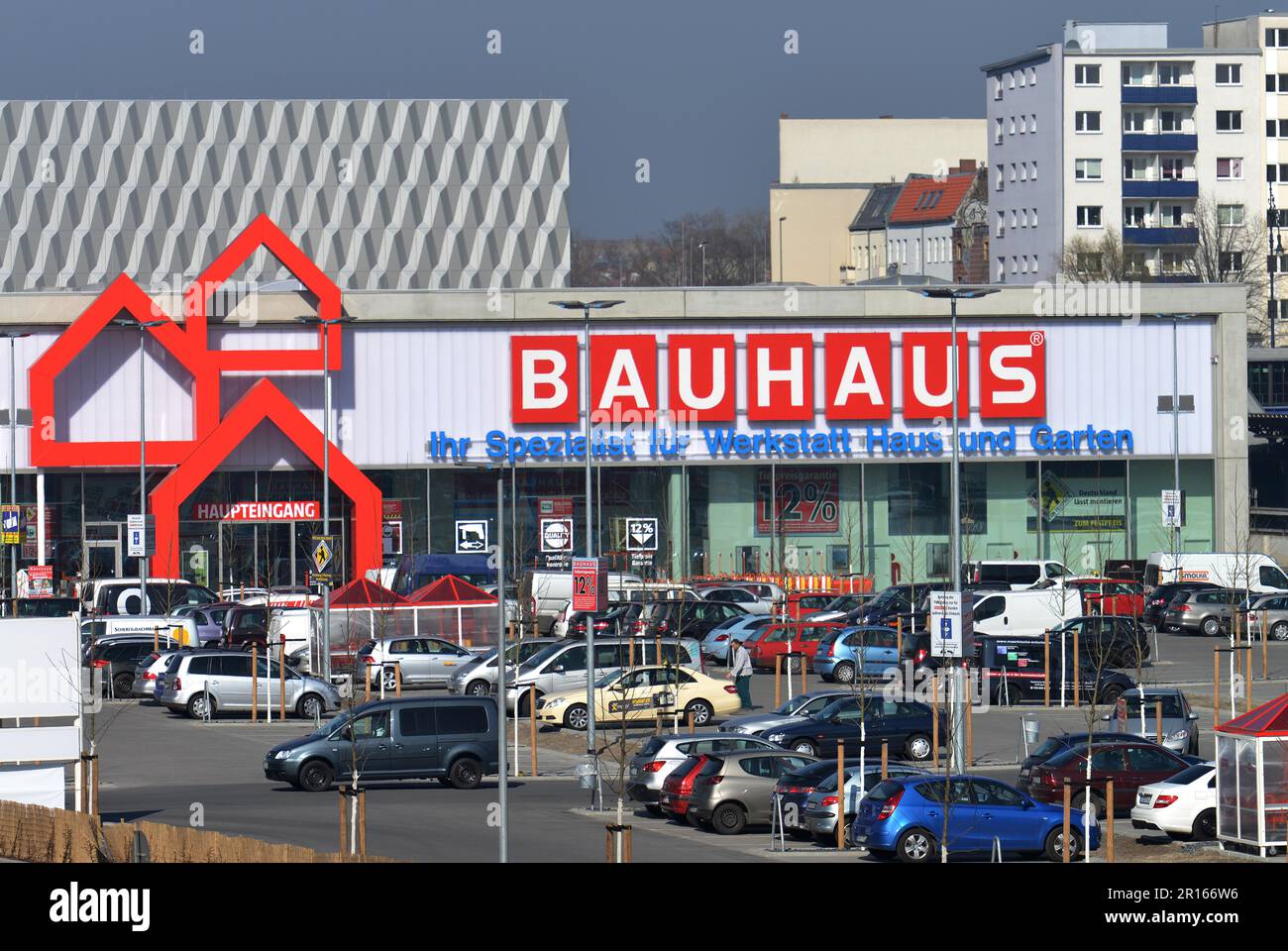 Bauhaus, Kurfürstendamm, Halensee, Berlin, Deutschland Stockfoto