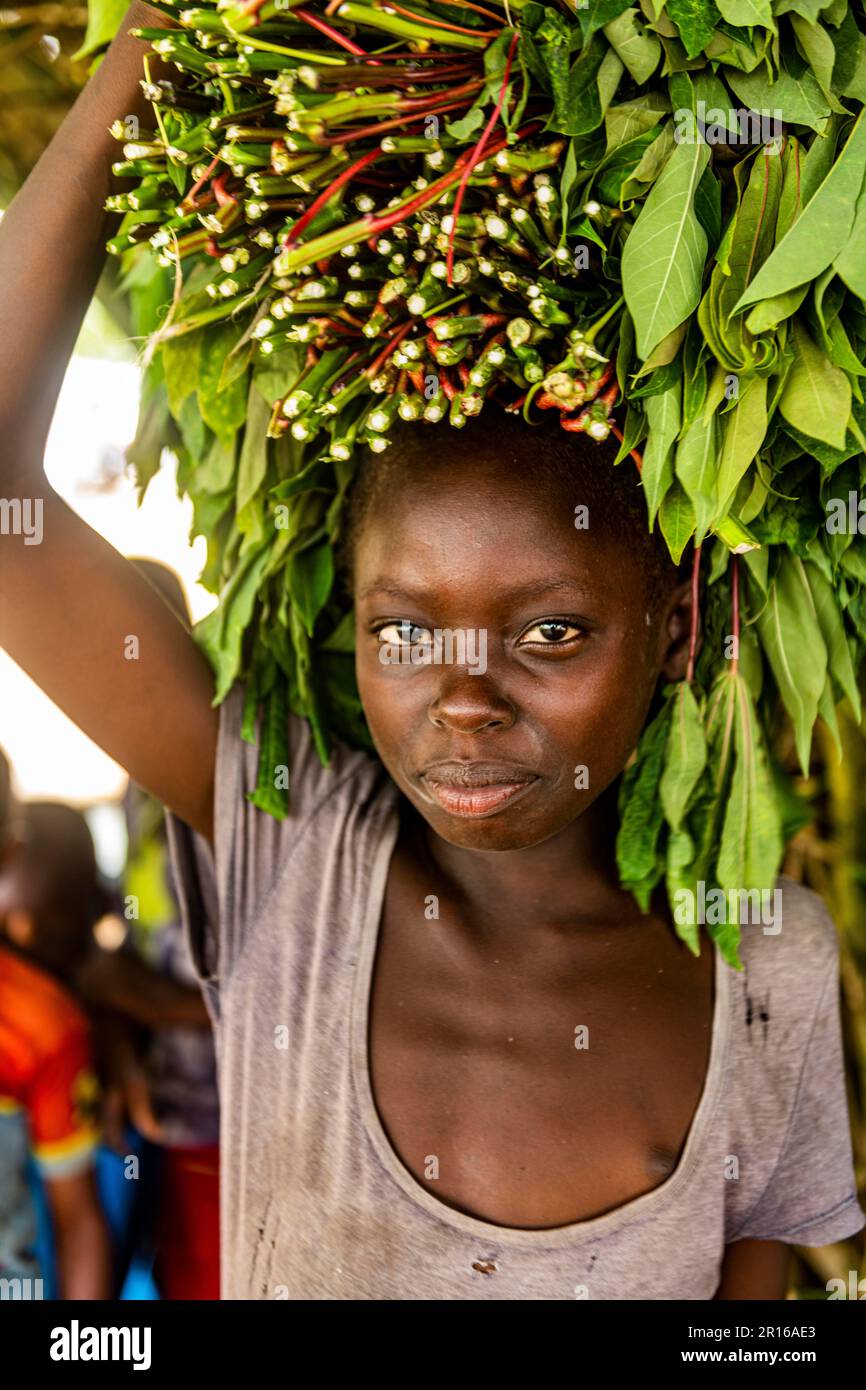 Kisangani, Kongo Stockfoto