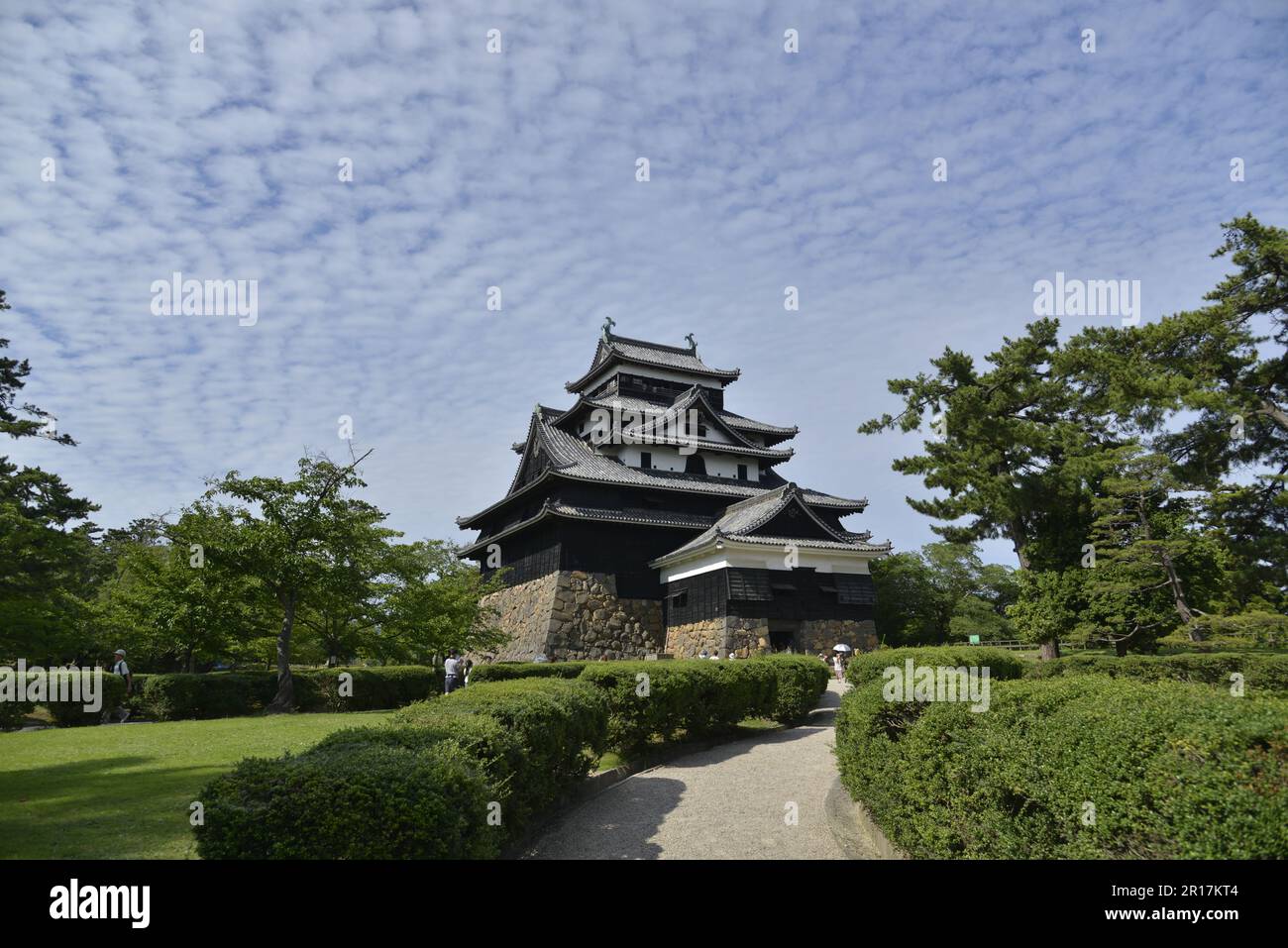 Matsue Schloss Stockfoto