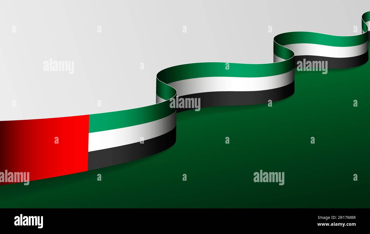 HINTERGRUND DER EAU-Bandflagge. Auswirkungselement für die Verwendung, die Sie daraus machen möchten. Stock Vektor