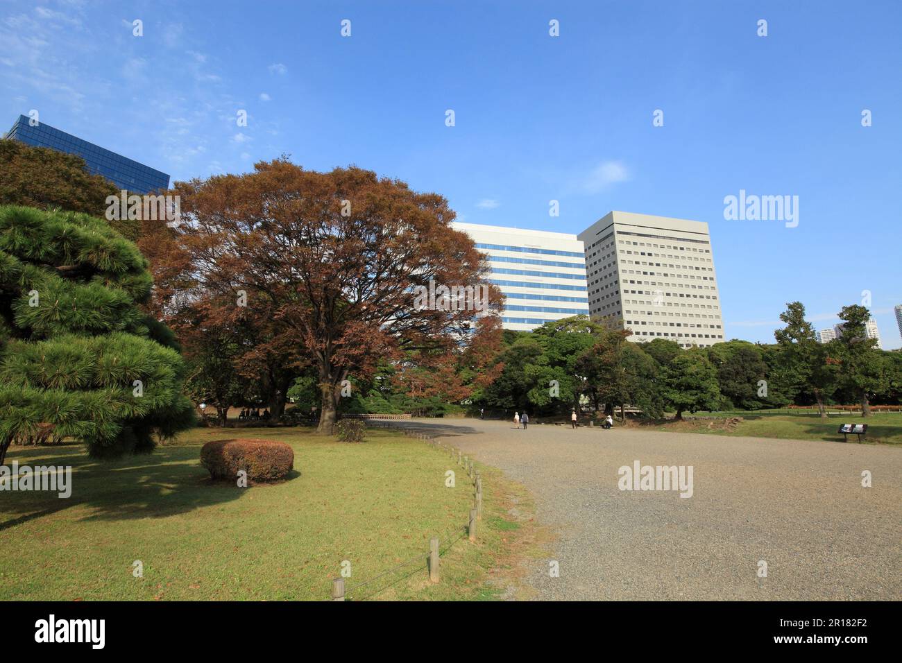 Hama-Rikyu-Garten Stockfoto