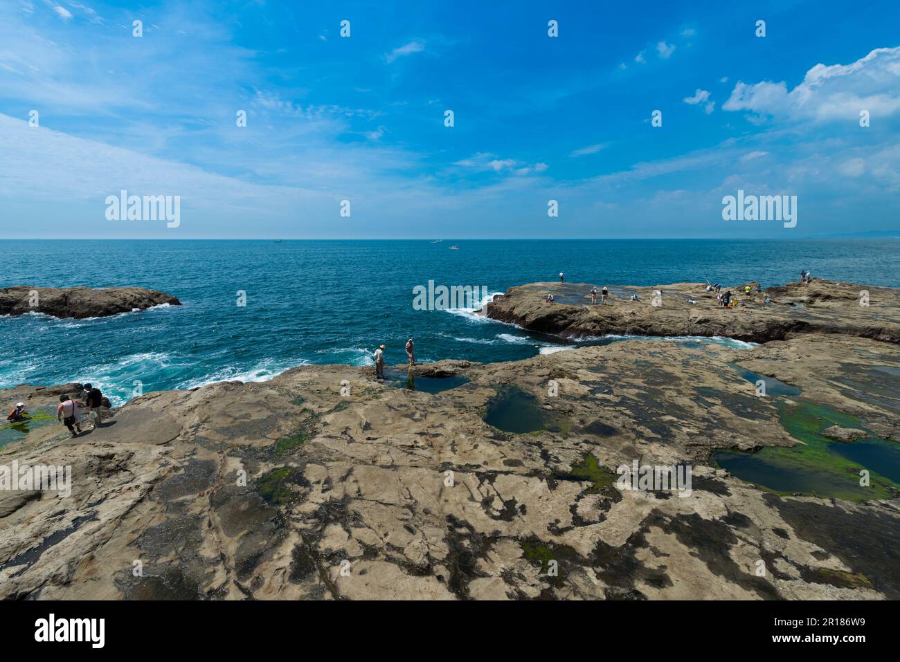 Küste Iwayas Stockfoto