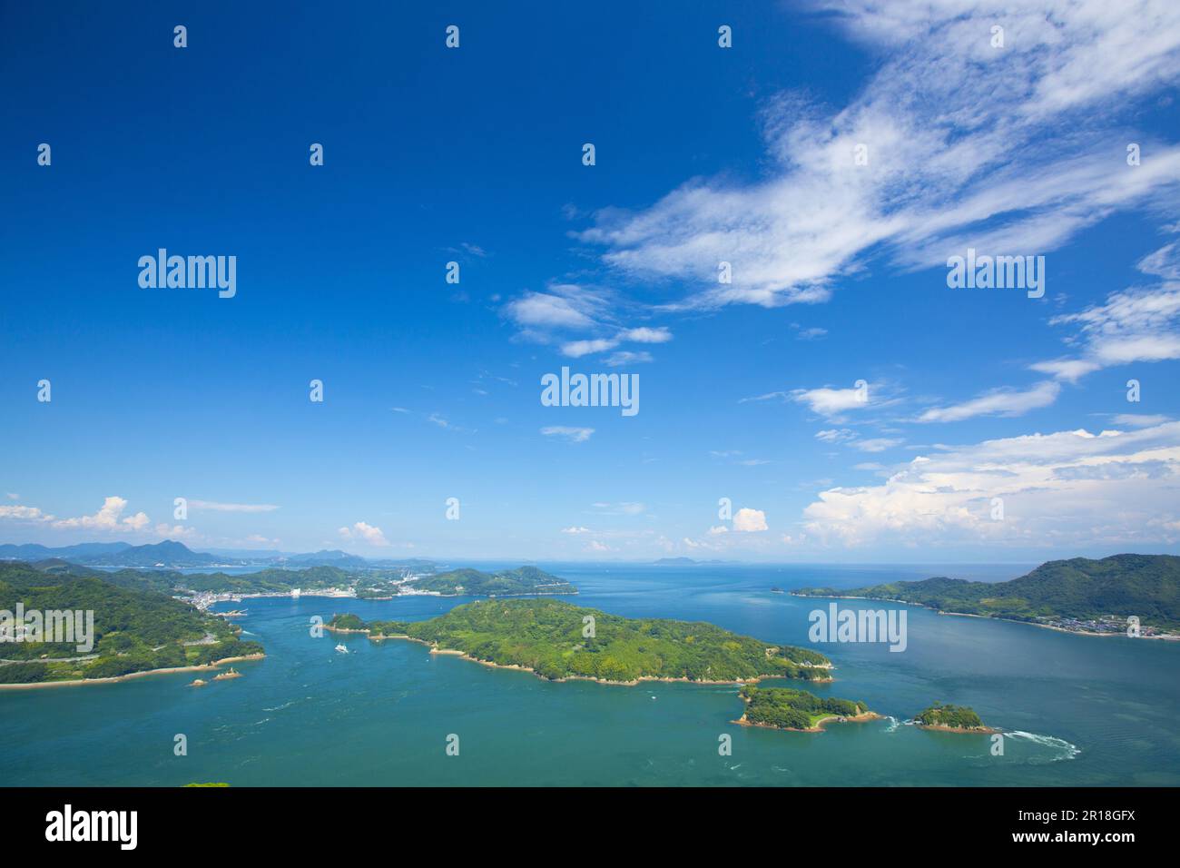 Shimanami Kaido Stockfoto