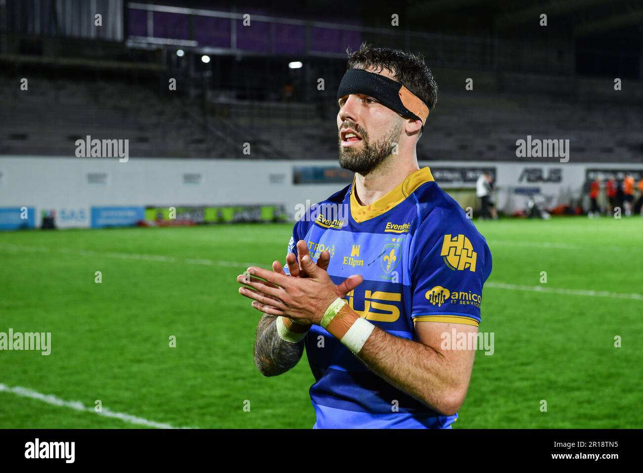 Wakefield, England - 11. Mai 2023 - Wakefield Trinity's will Dagger. Rugby League Betfred Super League Runde 12, Wakefield Trinity gegen Hull FC im Be Well Support Stadium, Wakefield, Großbritannien Stockfoto