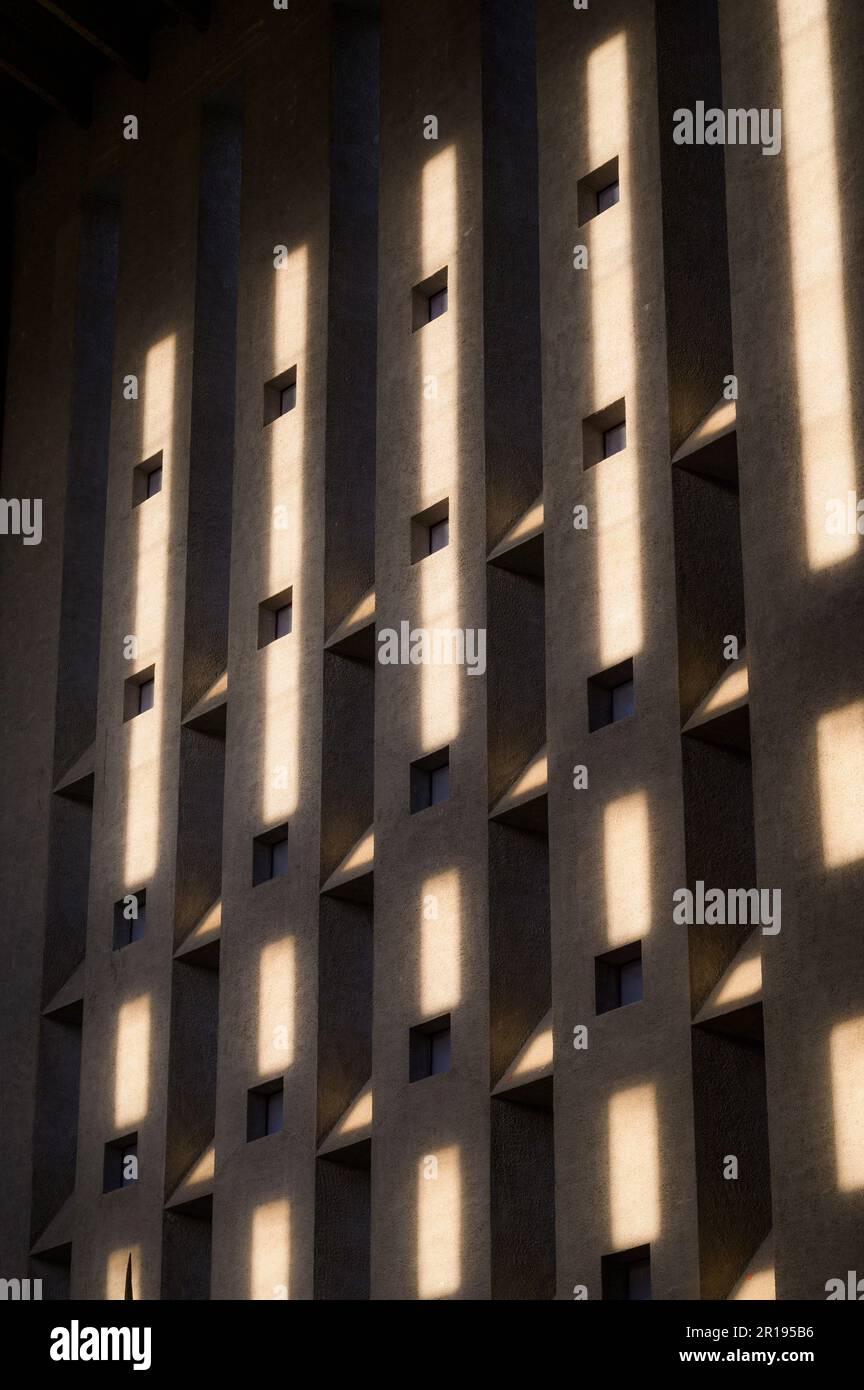 Coventry Cathedral, die Gegend am North End. Stockfoto