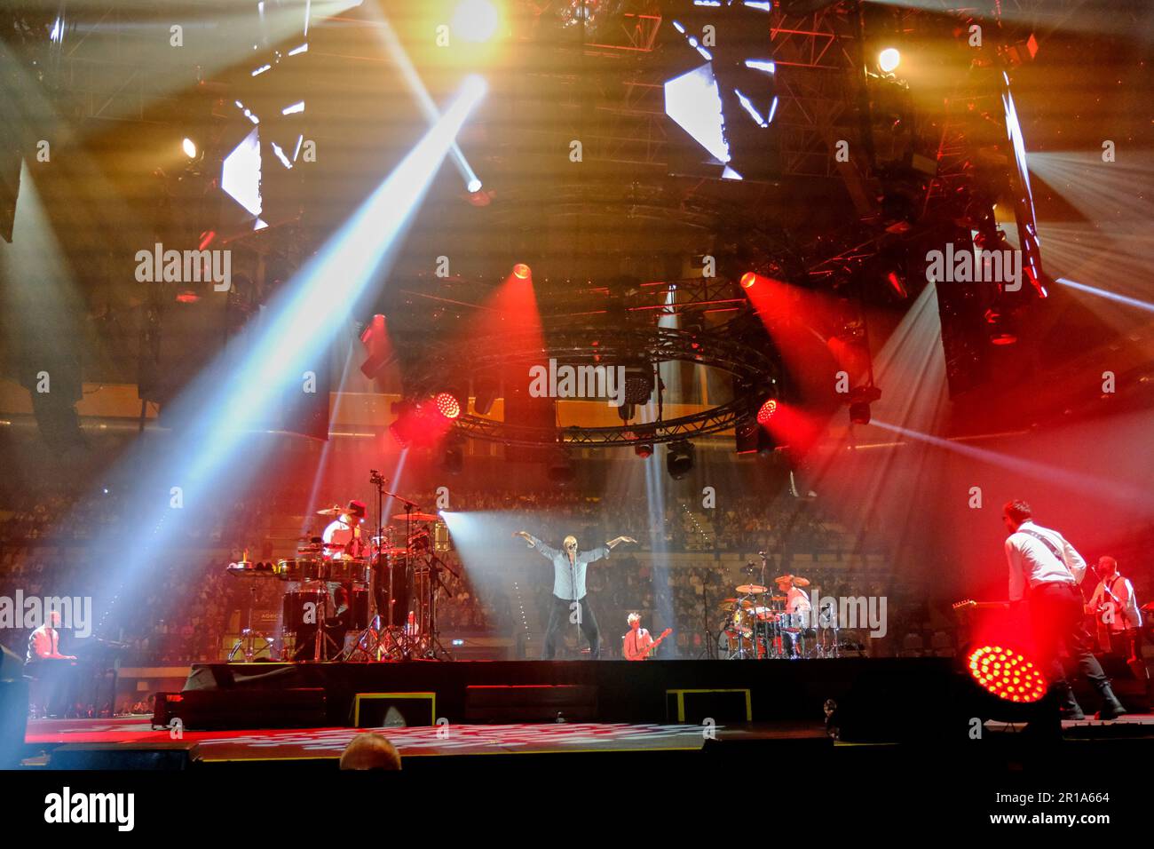 Mantua, Italien. 11. Mai 2023. Biagio Antonacci während der Biagio Antonacci - Palco Centrale Tour, italienisches Musikkonzert mit Sängern in Mantua, Italien, Mai 11 2023 Kredit: Unabhängige Fotoagentur/Alamy Live News Stockfoto