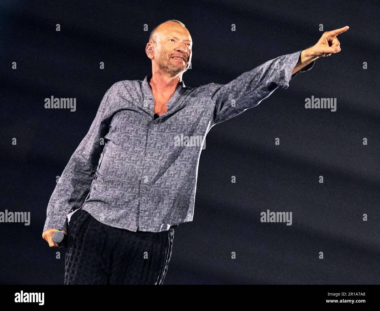 Mantua, Italien. 11. Mai 2023. Biagio Antonacci während der Biagio Antonacci - Palco Centrale Tour, italienisches Musikkonzert mit Sängern in Mantua, Italien, Mai 11 2023 Kredit: Unabhängige Fotoagentur/Alamy Live News Stockfoto