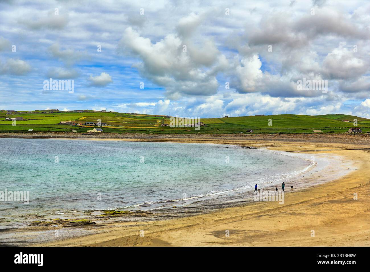 Küste, Westküste des Festlands, Orkney-Inseln, Schottland, Vereinigtes Königreich Stockfoto