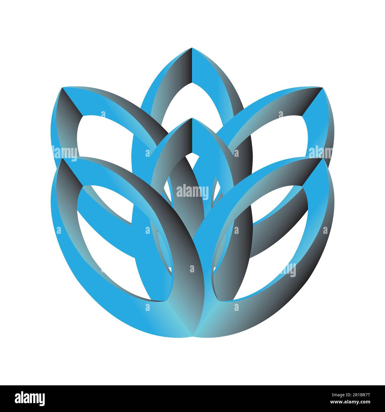 Bestes Firmenlogo, das Marketing verkauft Stock Vektor