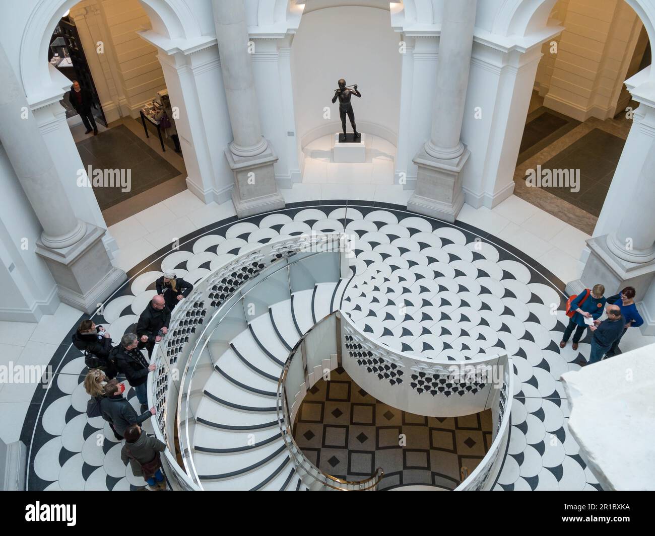 Tate Britain Spiral Treppe in London Stockfoto