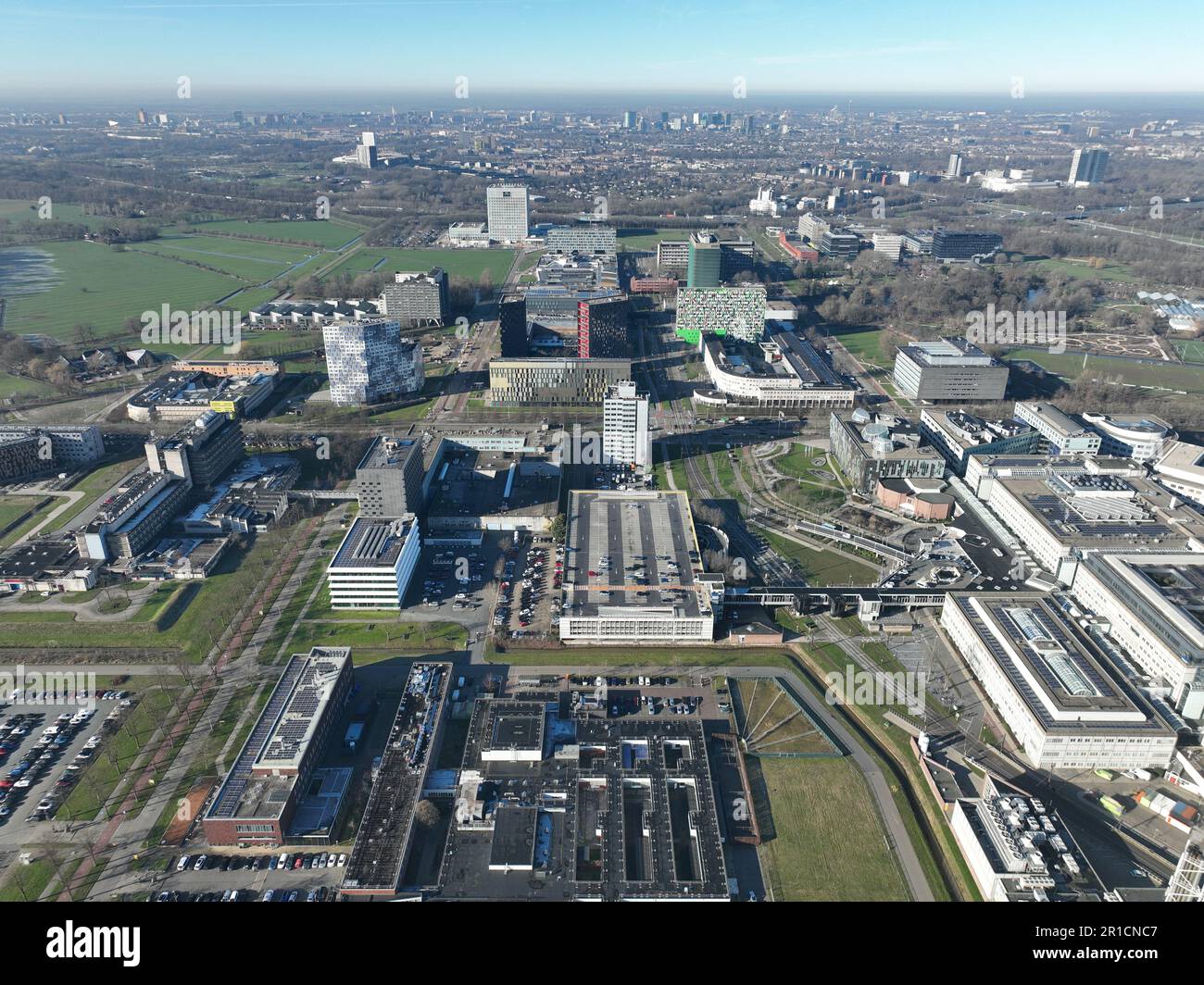 Utrecht, 8. Februar 2023, Niederlande. Utrecht Wissenschaftspark. Stockfoto