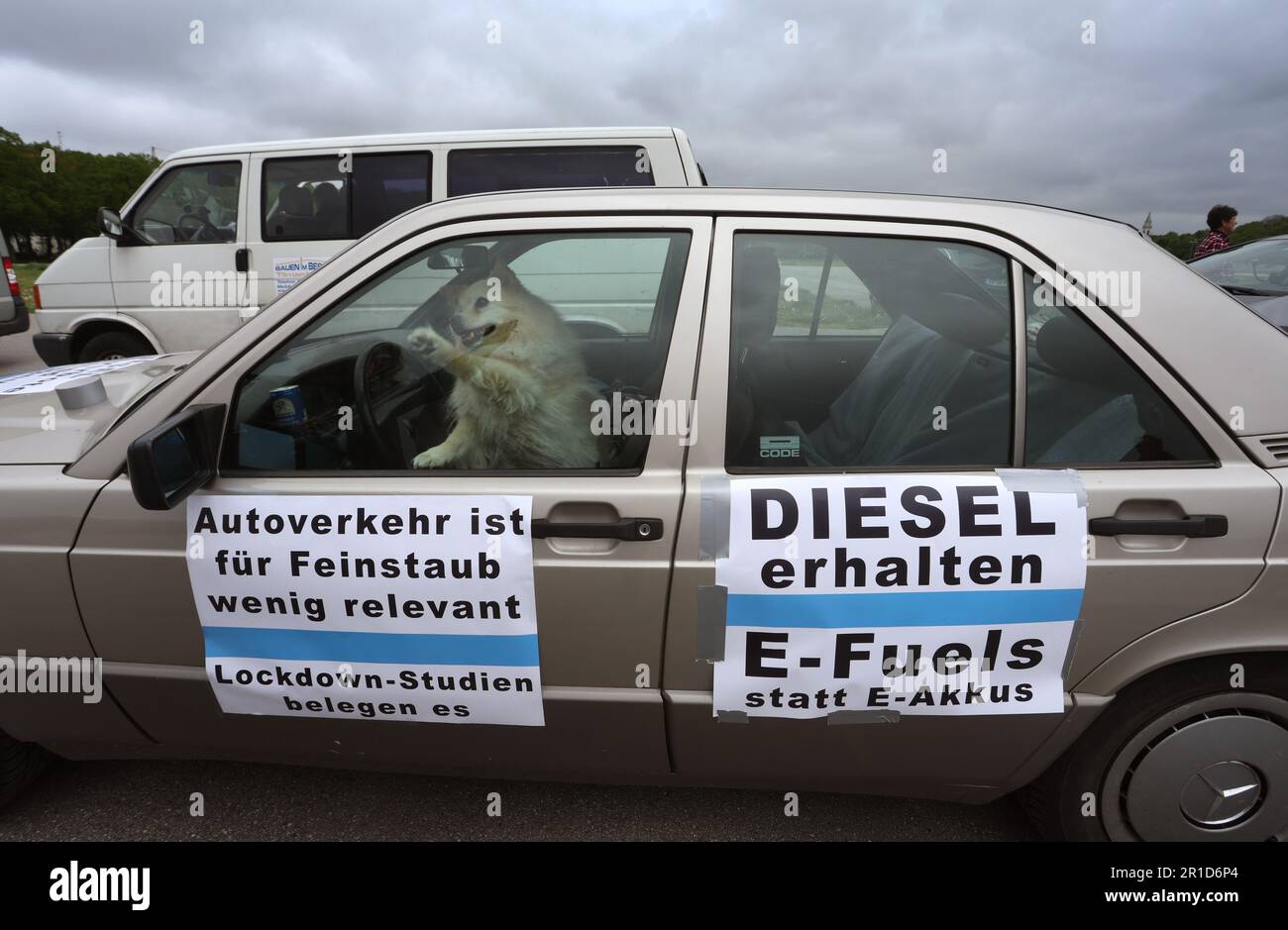 13. Mai 2023, München, Würzburg "Der Autoverkehr ist für Feinstaub von
