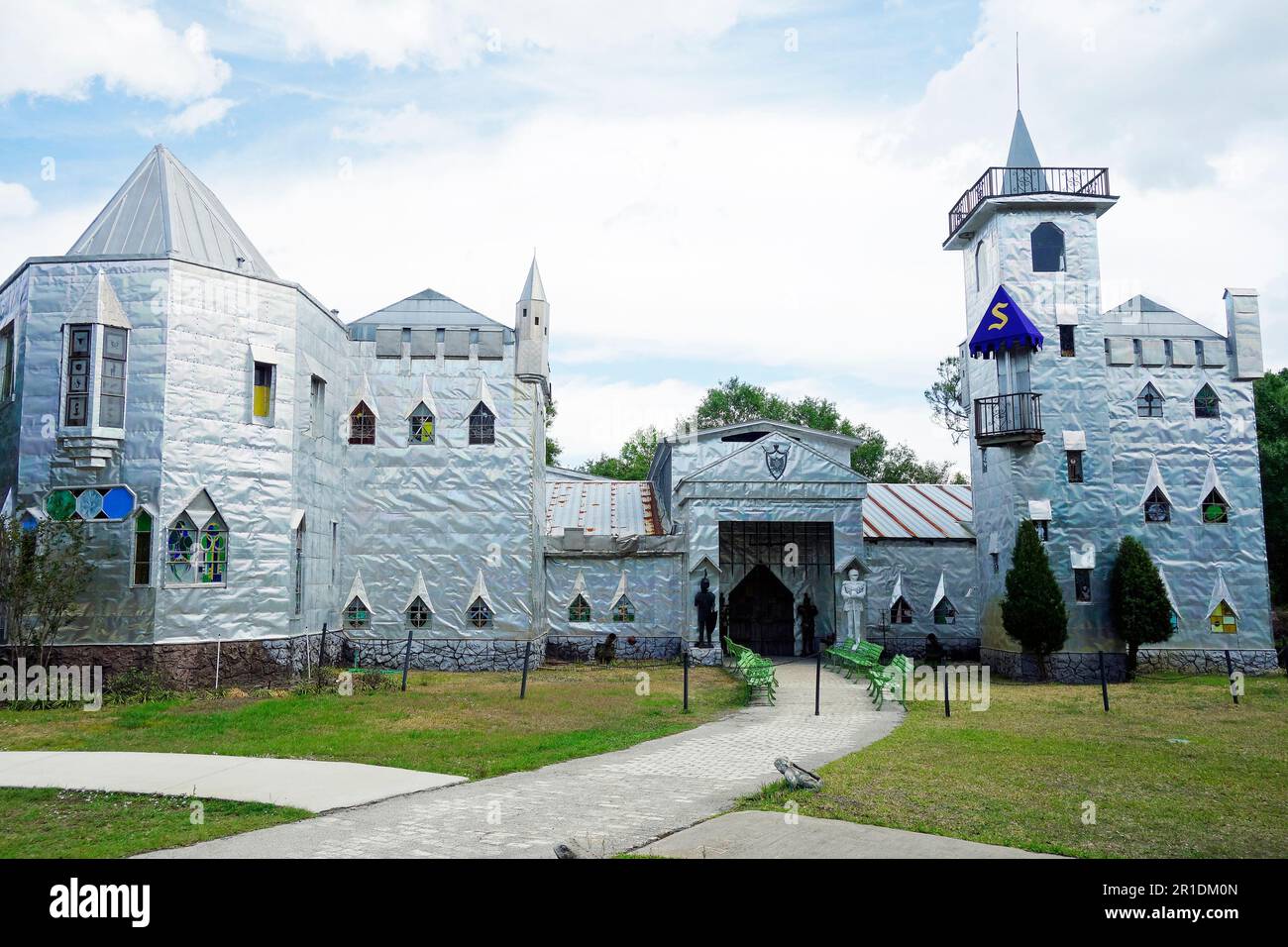 Salomons Schloss in Ona Florida, USA Stockfoto