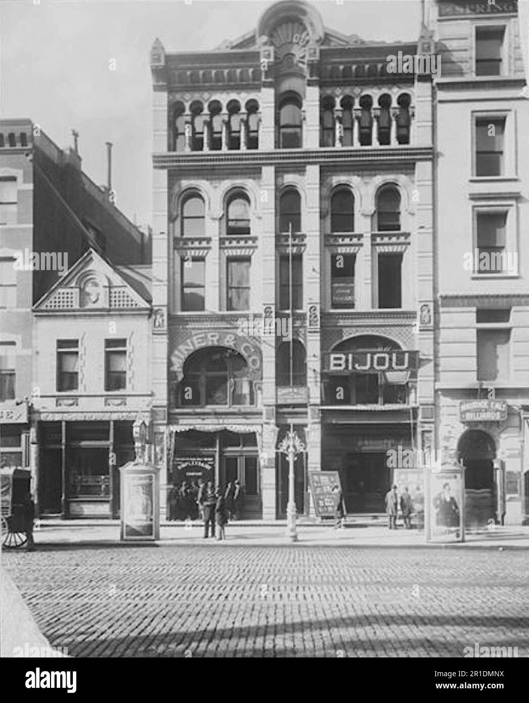 Bijou Theatre Building, 1237-1239 Broadway (zwischen 30. und 31. Street, Westseite), Stockfoto