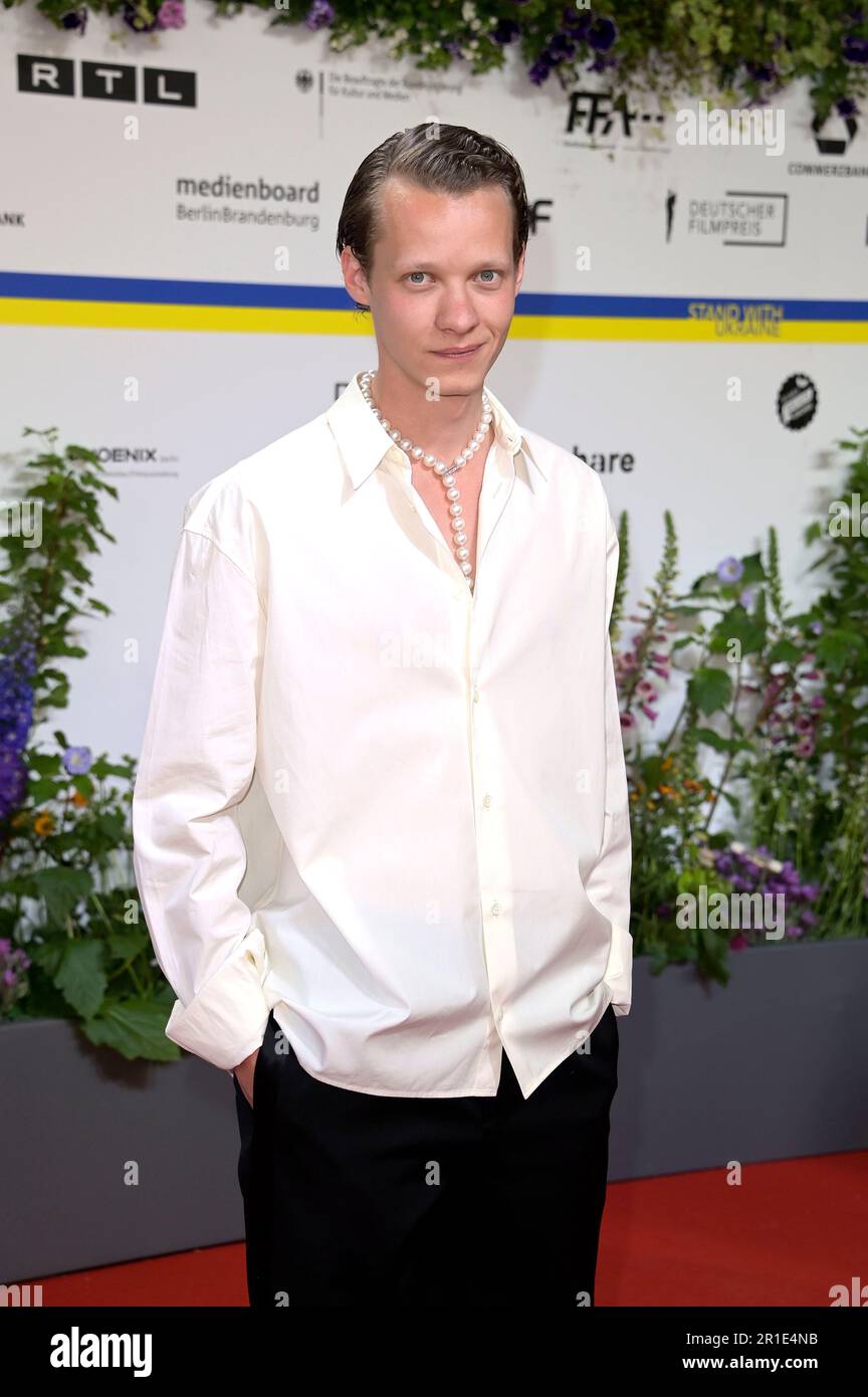 Felix Kammerer bei der 73. Verleihung des Deutschen Filmpreises 2023 im Theater am Potsdamer Platz. Berlin, 12.05.2023 Stockfoto