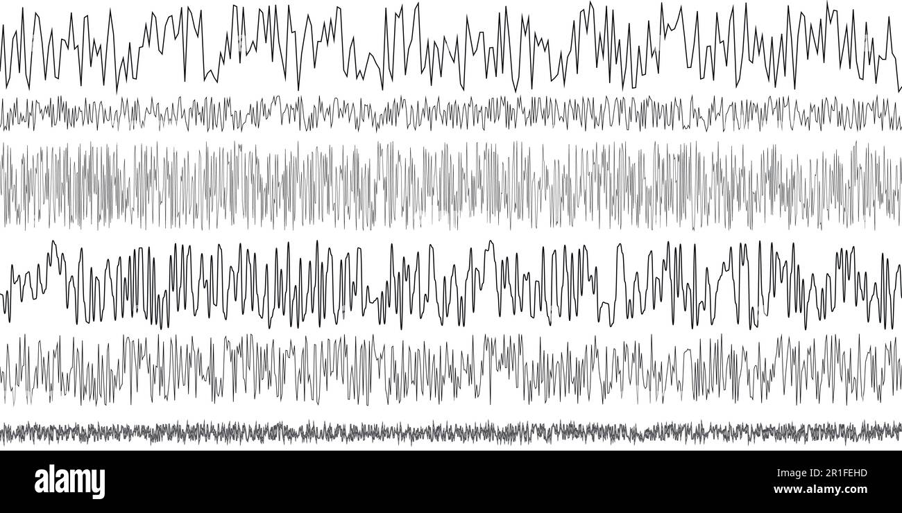 Erdbeben Sie Erdbeben mit seismischen Wellen Stock Vektor