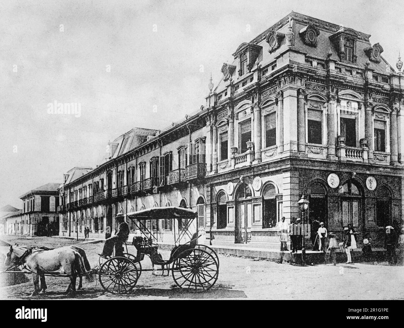 Archivfoto: Nicaragua. Nationalpalast, Managua Ca. 1910er Stockfoto