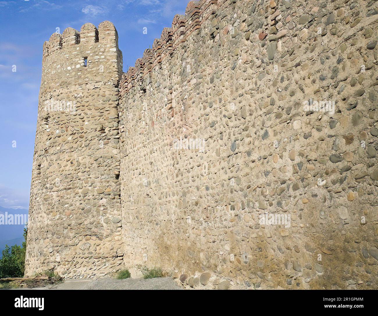 Abwehrend? Stockfoto