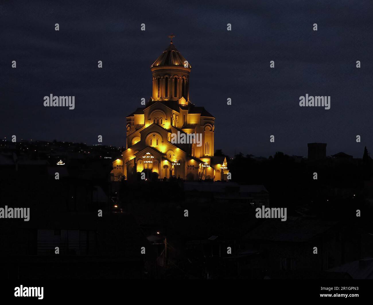 Goldenes Licht... Stockfoto