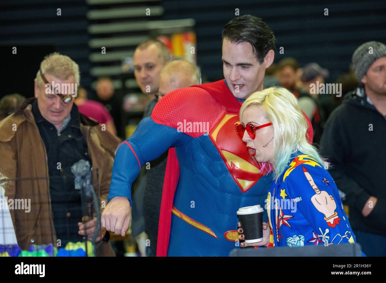 Brentwood Essex 14. Mai 2023 Brentwood Comic con and Toy Fair im Brentwood Centre, Brentwood Essex Credit: Ian Davidson/Alamy Live News Stockfoto