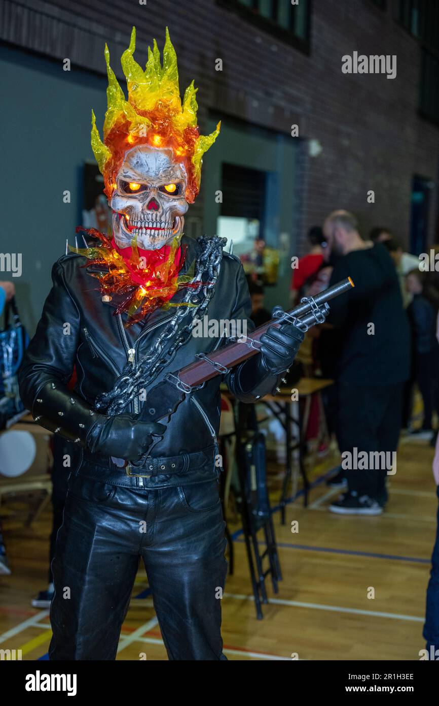 Brentwood, Großbritannien. 14. Mai 2023. Brentwood Essex 14. Mai 2023 Brentwood Comic con and Toy Fair im Brentwood Centre, Brentwood Essex Credit: Ian Davidson/Alamy Live News Stockfoto