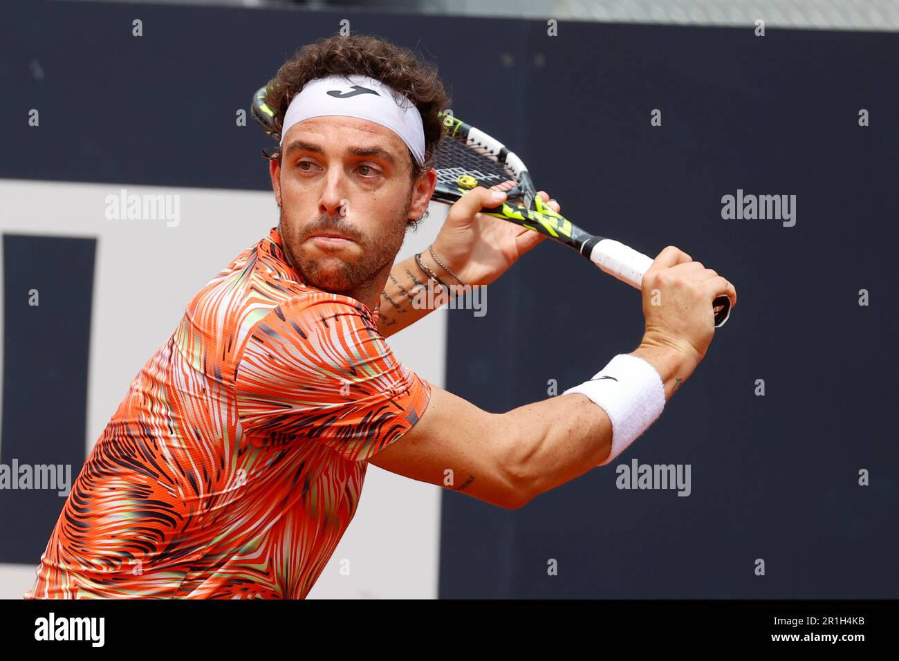 Foro Italico, Rom, Italien, 14. Mai 2023, Marco Cecchinato (ITA) gegen Roberto Bautista Agut (ESP) während der Internazionali BNL d'Italia (day7) - Tennis Internationals Stockfoto