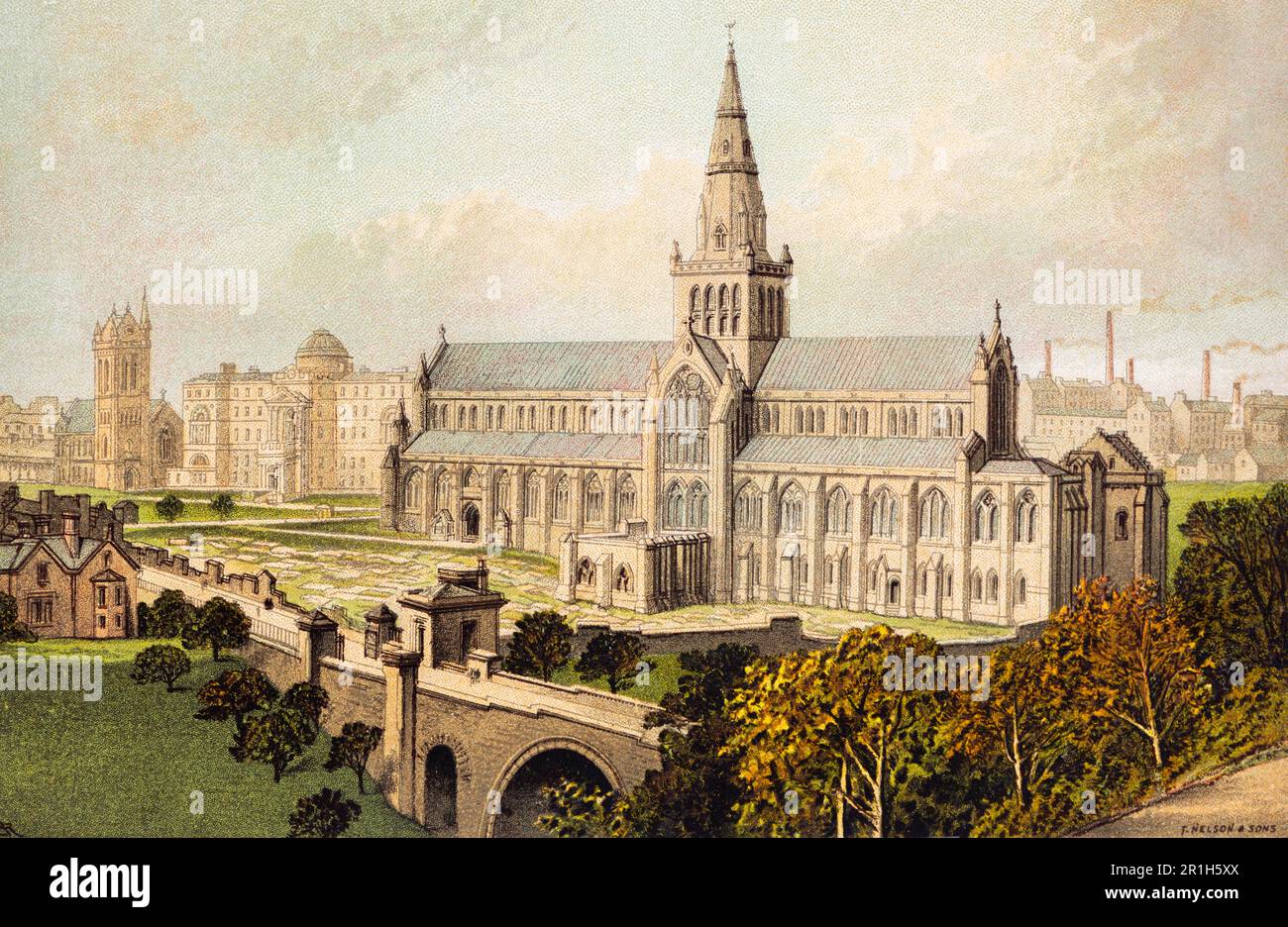 Glasgow Cathedral, Glasgow, Schottland, Großbritannien, Westeuropa Stockfoto