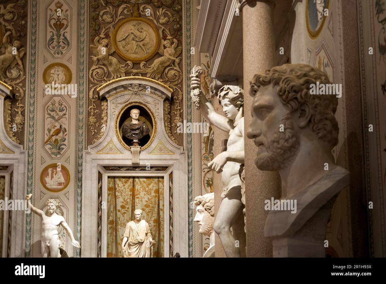 Skulptur im Museum im Vatikan Stockfoto