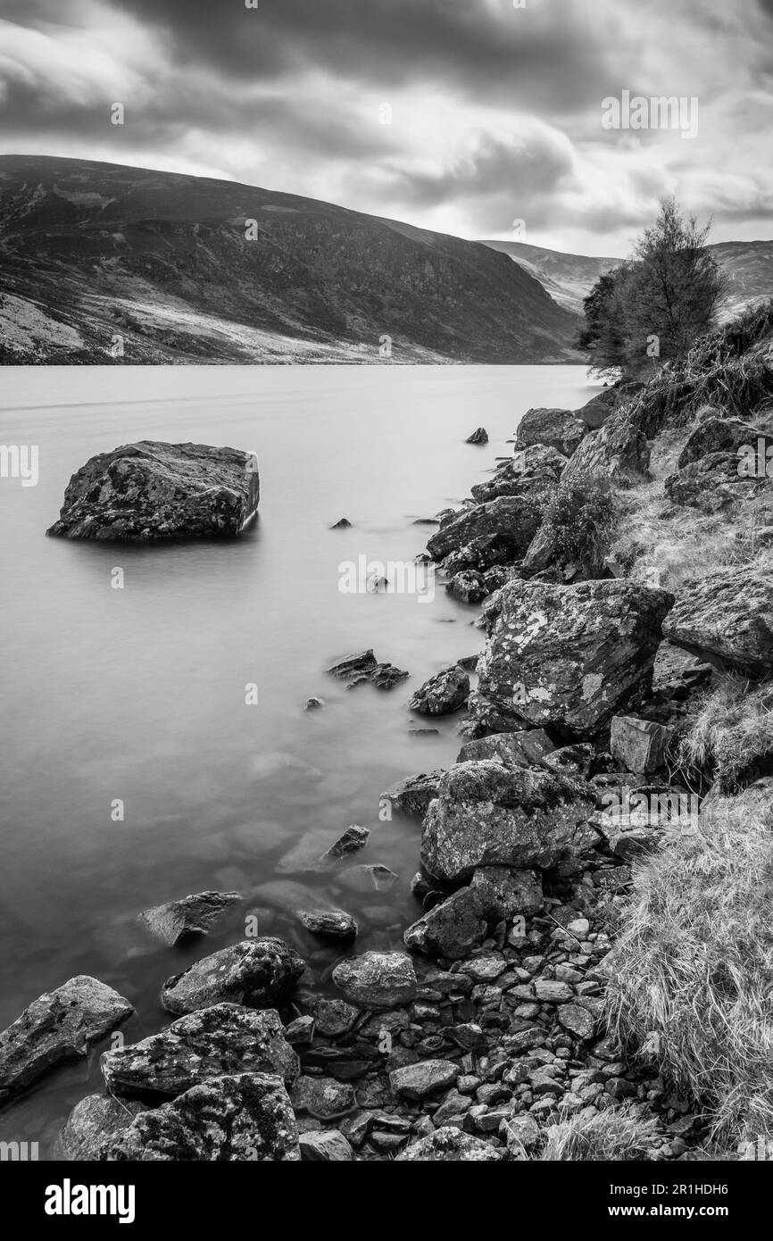 Loch Lee, Glen Esk Angus Schottland Stockfoto