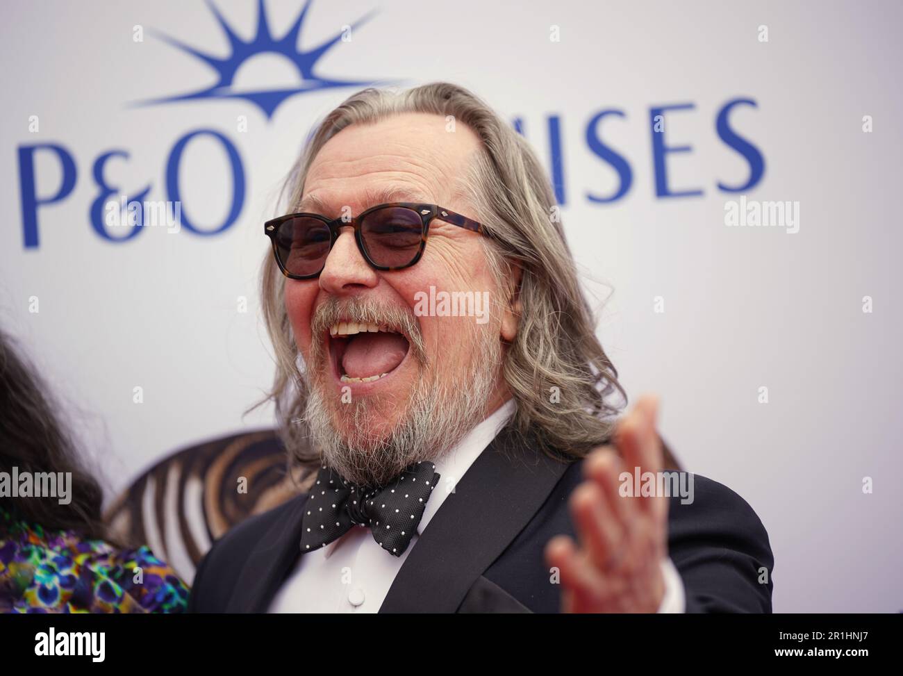 Gary Oldman nimmt an den BAFTA Television Awards 2023 in der Royal Festival Hall in London Teil. Foto: Sonntag, 14. Mai 2023. Stockfoto