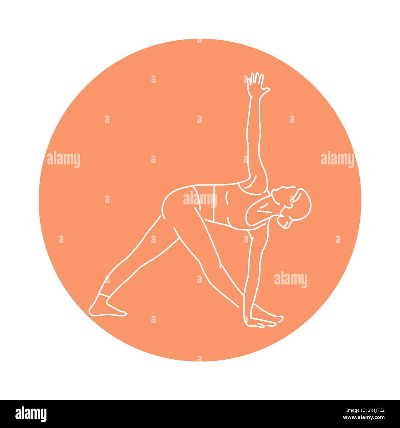 Inverted pose Ausgeschnittene Stockfotos und -bilder - Alamy