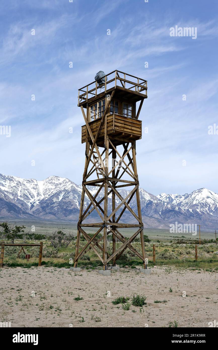 Manzanar Stockfoto