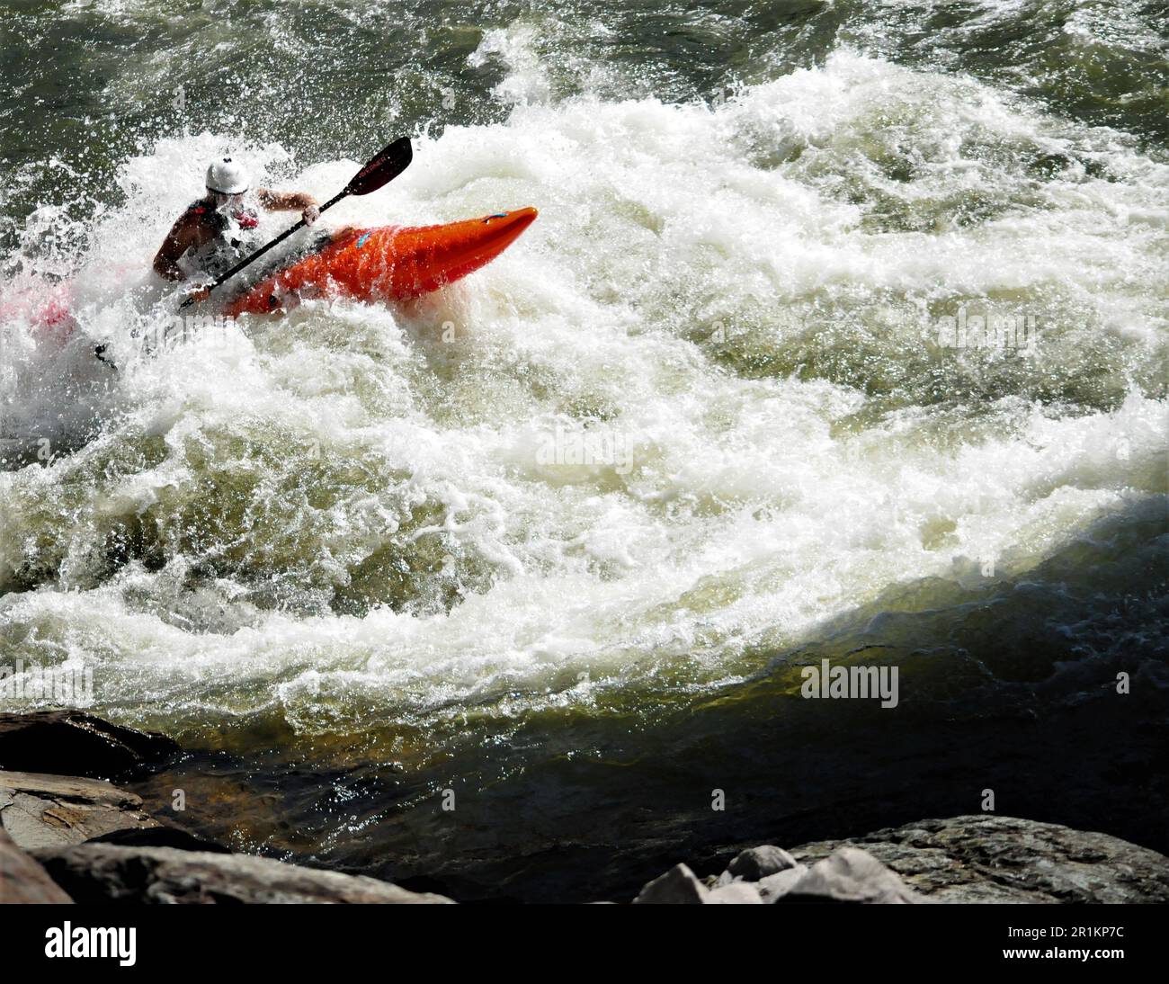 White Water Sports Stockfoto