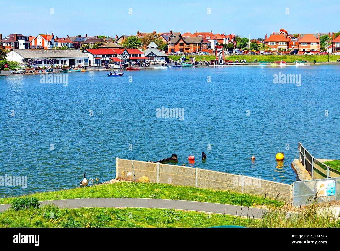 Fairhaven Lake, Lytham St. Annes, Lancashire Stockfoto