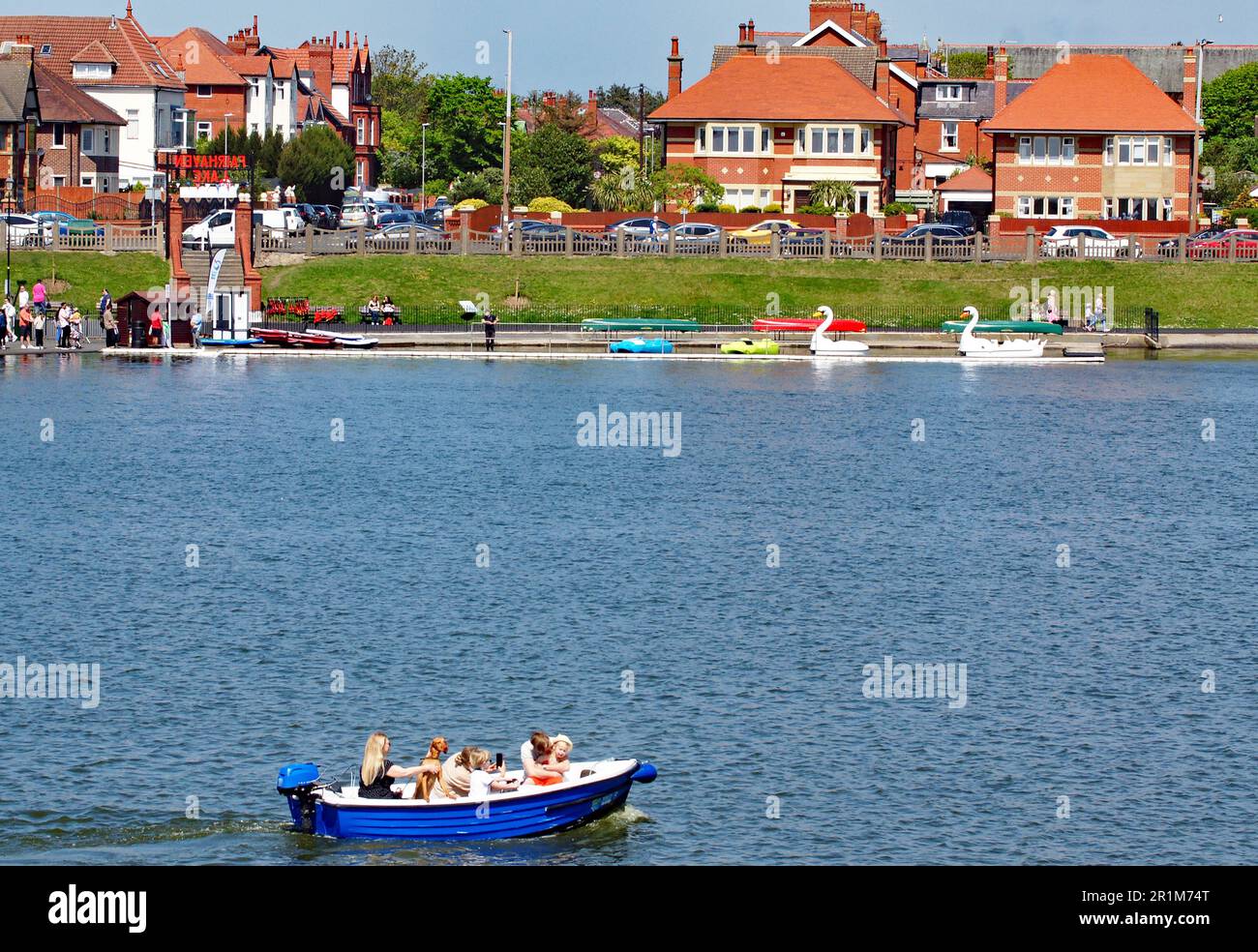 Fairhaven Lake, Lytham St. Annes, Lancashire Stockfoto