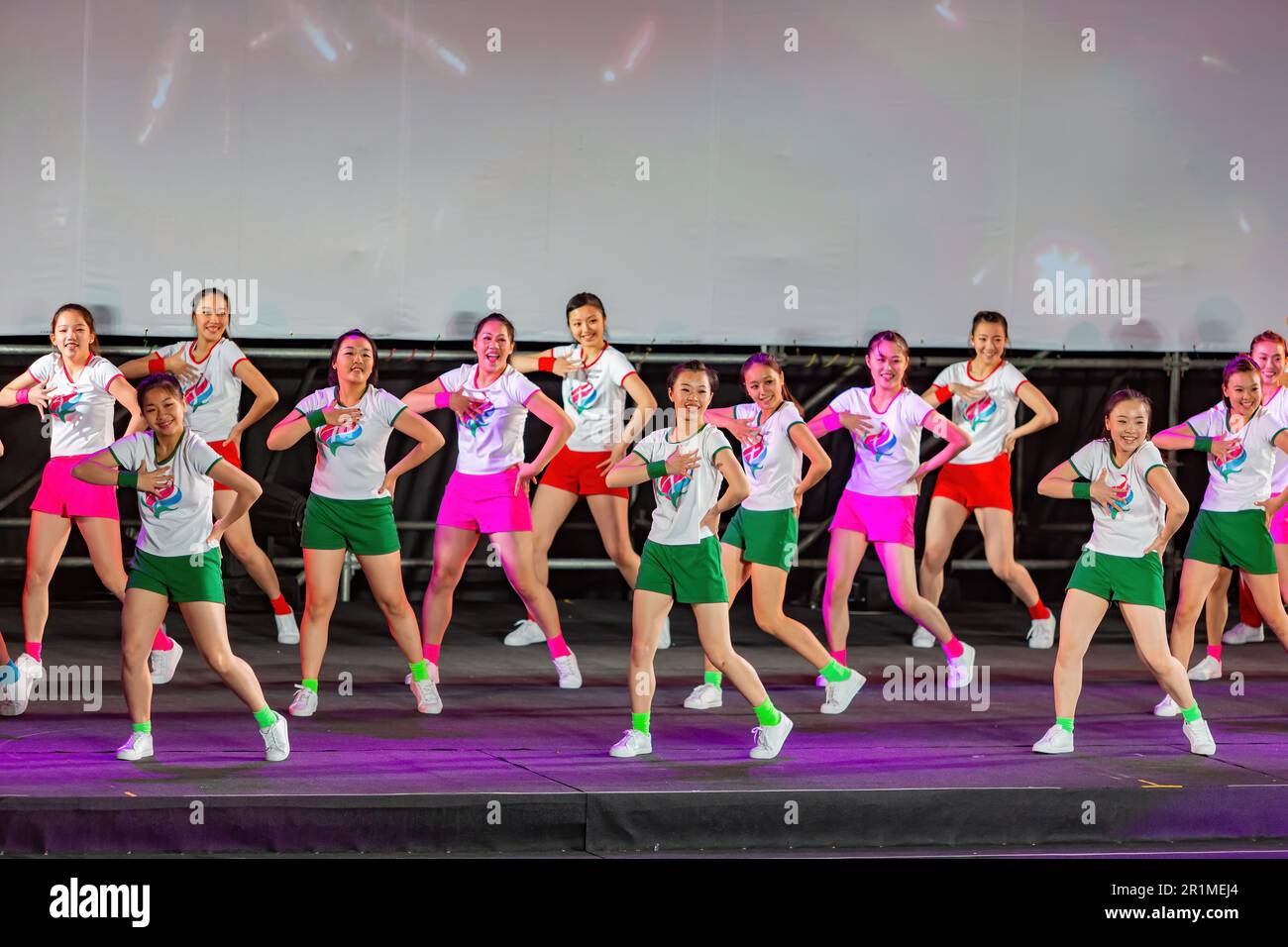 Taipei, 24. Okt 2013 - Abschlusszeremonie der Nationalspiele Taipei 2013 Stockfoto