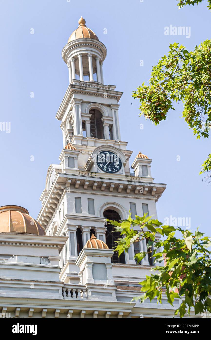 Sevierville Tennessee, Sevier County Courthouse, historisches Gebäude Kuppel Kuppel Uhr Turm, Stockfoto